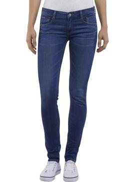 Pantalon Vaquero Tommy Jeans Scarlett Denim Azul