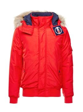 Chaqueta Tommy Jeans Tech Roja Hombre