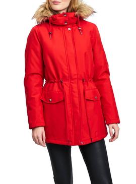 Parka Vila Catja Rojo Mujer