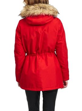 Parka Vila Catja Rojo Mujer