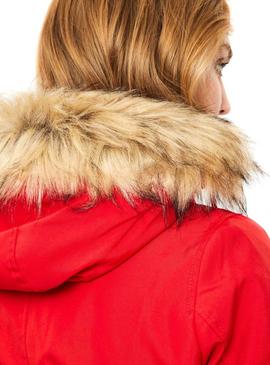 Parka Vila Catja Rojo Mujer