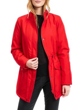 Parka Vila Catja Rojo Mujer