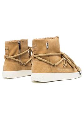 Botas Pepe Jeans Brixton Warm Camel Mujer