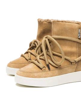 Botas Pepe Jeans Brixton Warm Camel Mujer