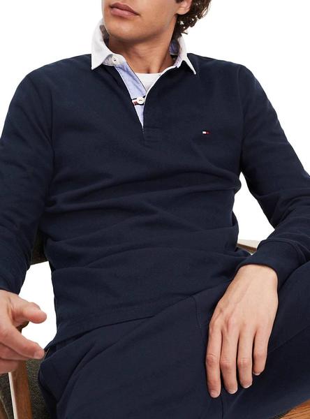 Polo Hilfiger Iconic Marino Hombre