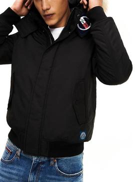 Chaqueta Tommy Jeans Tech Negra para Hombre