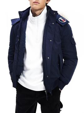 Chaqueta Tommy Jeans Tech Marino para Hombre 