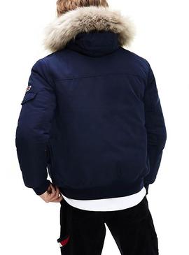 Chaqueta Tommy Jeans Tech Marino para Hombre 