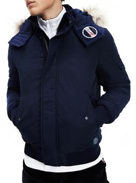 Chaqueta Tommy Jeans Tech Marino para Hombre 