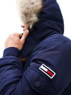 Parka Tommy Jeans Tech Marino Hombre