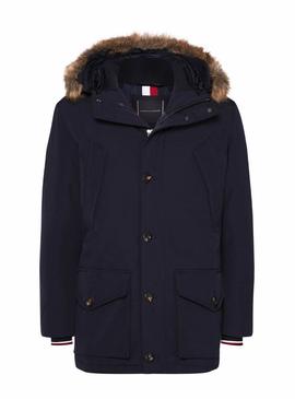 Parka Tommy Hilfiger Hampton Marino para Hombre