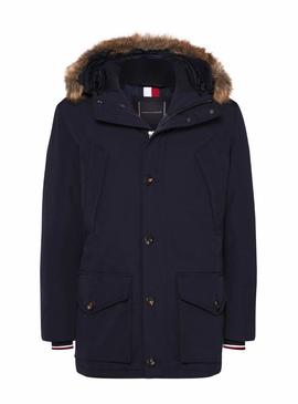 Parka Tommy Hilfiger Hampton Marino Hombre