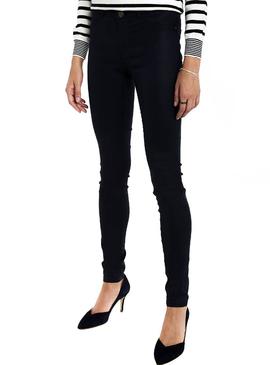 Pantalón Naf Naf Brillante Skinny Marino Mujer