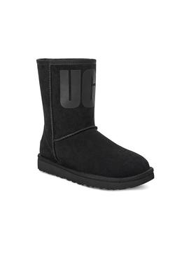 Botas UGG Classic Short Negra Mujer