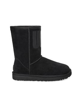 Botas UGG Classic Short Negra Mujer