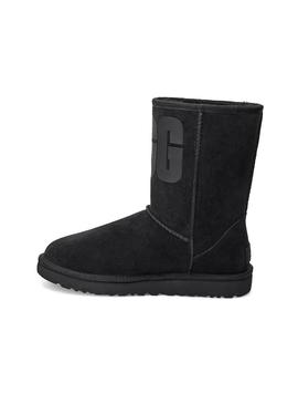 Botas UGG Classic Short Negra Mujer