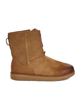 Botas UGG Classic Short Front Zip Camel Mujer