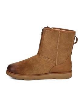 Botas UGG Classic Short Front Zip Camel Mujer