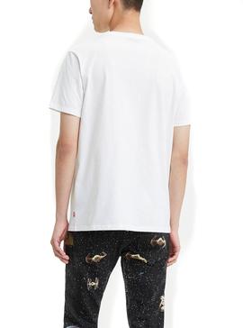 Camiseta Levis Star Wars Darth Vader Blanco Hombre