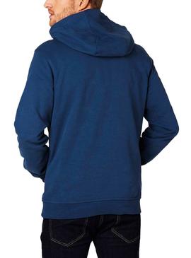 Sudadera Helly Hansen Logo Hoodie Azul Hombre