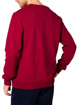 Sudadera Helly Hansen LogoCrew Granate Hombre