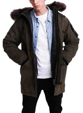 Parka Superdry SDX Verde Hombre