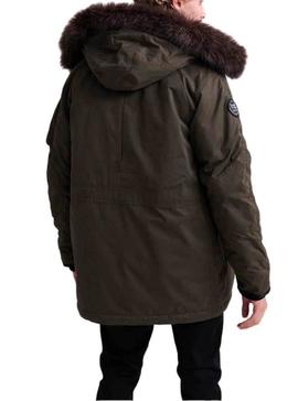 Parka Superdry SDX Verde Hombre