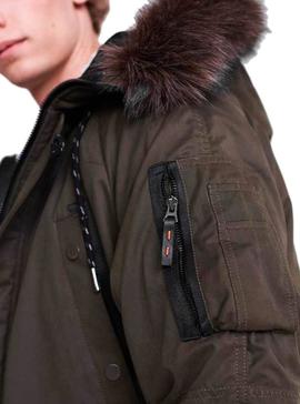 Parka Superdry SDX Verde Hombre