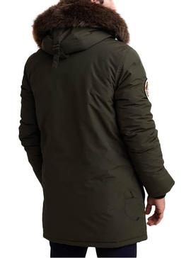 Parka Superdry Everest Verde Kaki Hombre