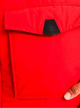 Parka Superdry Everest Roja para Hombre