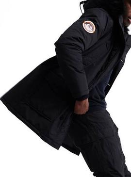 Parka Superdry Everest Negro para Hombre