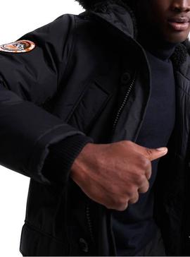 Parka Superdry Everest Negro para Hombre