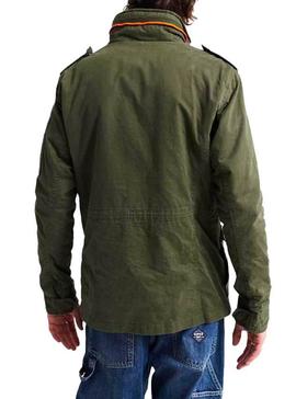 Chaqueta Superdry Assic Pookie Verde Hombre.