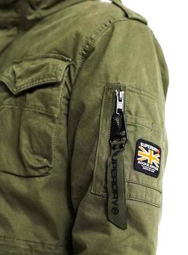 Chaqueta Superdry Assic Pookie Verde para Hombre