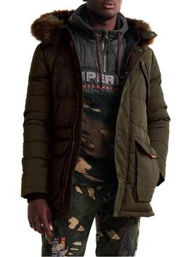Parka Superdry Chinook Verde para Hombre