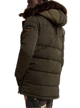 Parka Superdry Chinook Verde Hombre