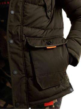 Parka Superdry Chinook Verde para Hombre