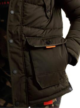 Parka Superdry Chinook Verde Hombre