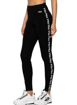 Leggings Fila Philine Negro Para Mujer