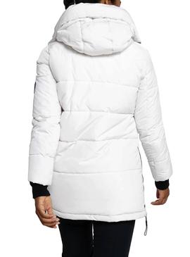 Chaqueta Superdry Ion Padded Blanca para Mujer