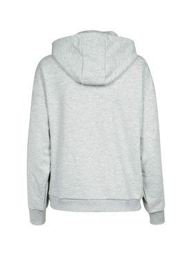 Sudadera Fila Clara Gris Para Mujer