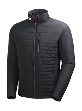 Chaqueta Helly Hansen Crew Insulator Negro Hombre