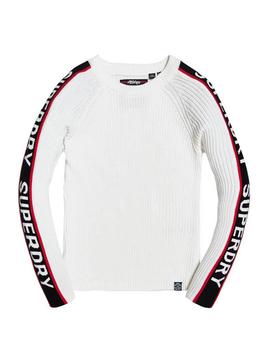 Jersey Superdry Urban Street Blanco  