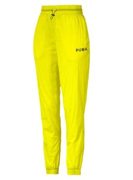 Pantalones Puma Chase Woven Amarillo Para Mujer