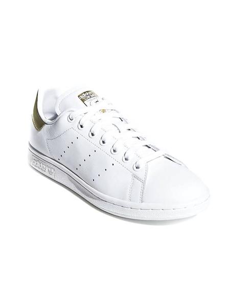 adidas stan smith blanco y dorado 