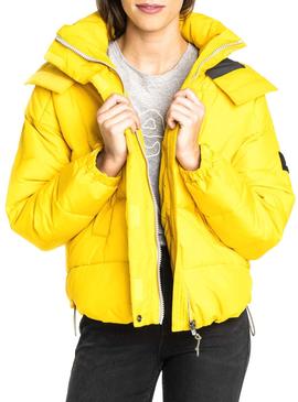 Chaqueta Lee Puffer Amarilla Mujer