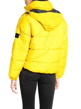 Chaqueta Lee Puffer Amarilla Mujer