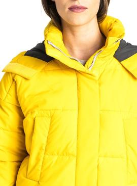 Chaqueta Lee Puffer Amarilla Mujer