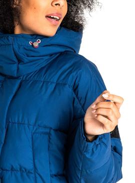 Chaqueta Lee Puffer Azul Mujer