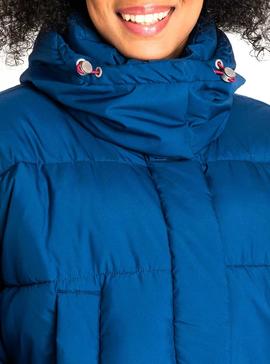 Chaqueta Lee Puffer Azul Mujer